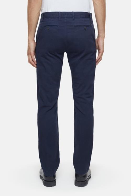 CLIFTON SLIM NAVY BLUE TROUSERS