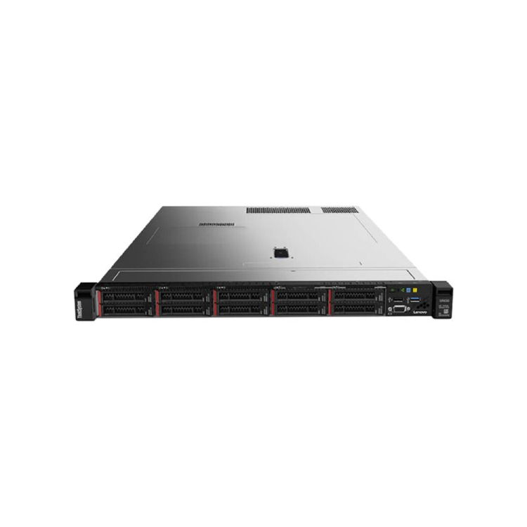 Lenovo ThinkSystem SR630 7X02 - Server - rack-mountable - 1U - 2-way - 1 x Xeon Silver 4208 / 2.1 GHz - RAM 32 GB - SAS - hot-swap 2.5" bays - no HDD - G200e - no OS 