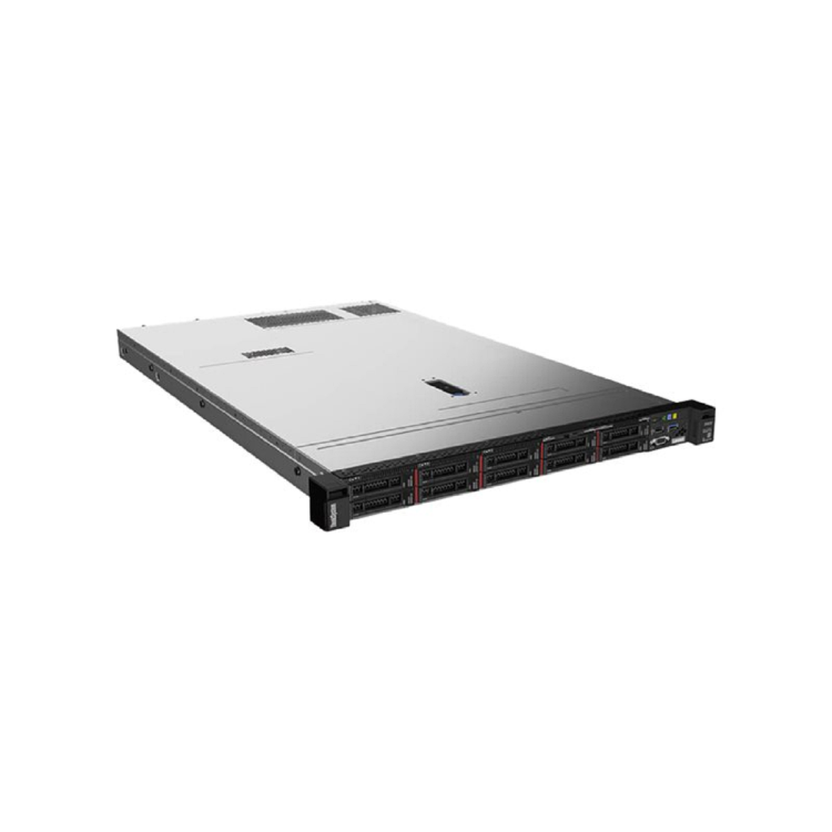 Lenovo ThinkSystem SR630 7X02 - Server - rack-mountable - 1U - 2-way - 1 x Xeon Silver 4208 / 2.1 GHz - RAM 32 GB - SAS - hot-swap 2.5" bays - no HDD - G200e - no OS 