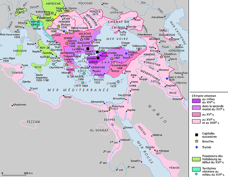 La formation de l'Empire ottoman – Média LAROUSSE