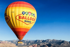 Hot Air Balloon Ride Over Mojave Desert