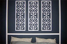 Lattice Panels Headboards