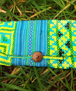 Tobacco Pouch Cotton Handmade Aztec Fabric Case Pocket Hand Stitched Hippie Boho καπνοθήκη