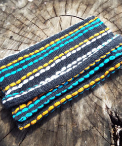 Tobacco Pouch Cotton Handmade Fabric Case Pocket Hand Stitched Hippie Boho