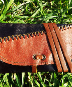 Tobacco Pouch Leather Case Handmade Pocket 6