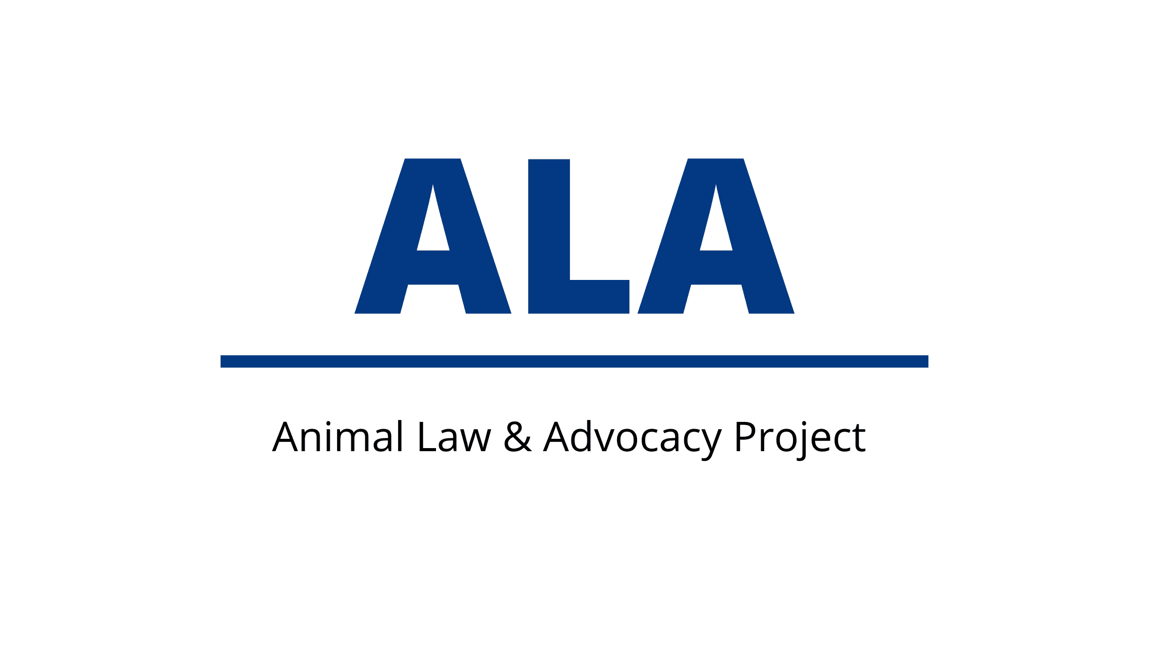 ALA (Animal Law and Advocacy) SLP Logo