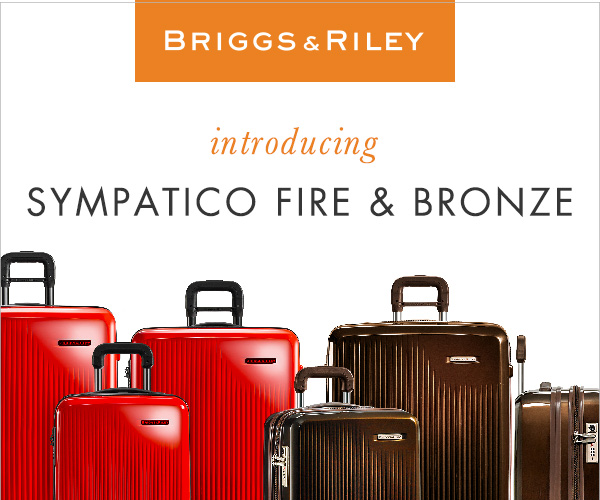 Briggs & Riley Sympatico Collection New Colors