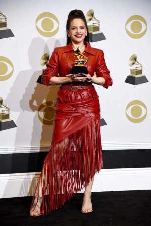 Rosalia attends 62nd Annual GRAMMY Awards at Staples Center in Los Angeles, CA