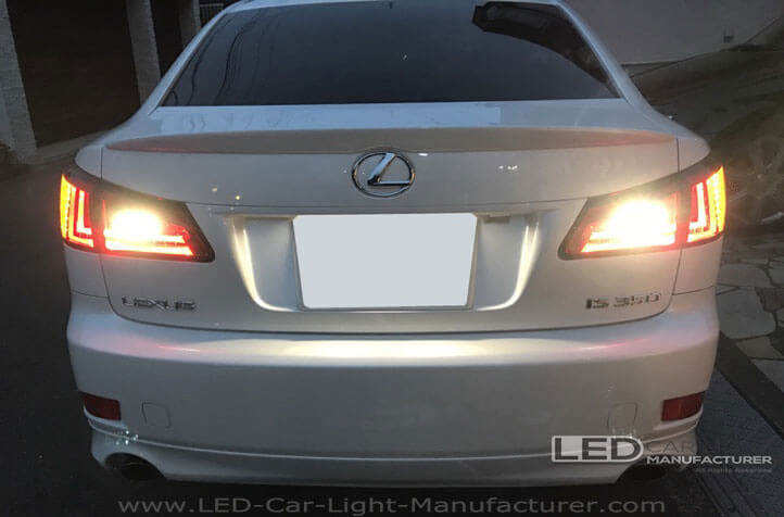 The Guide to Upgrade Lexus IS350 Reverse Light