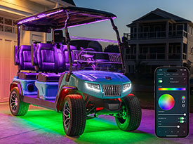 Bluetooth Golf Cart LED Lighting