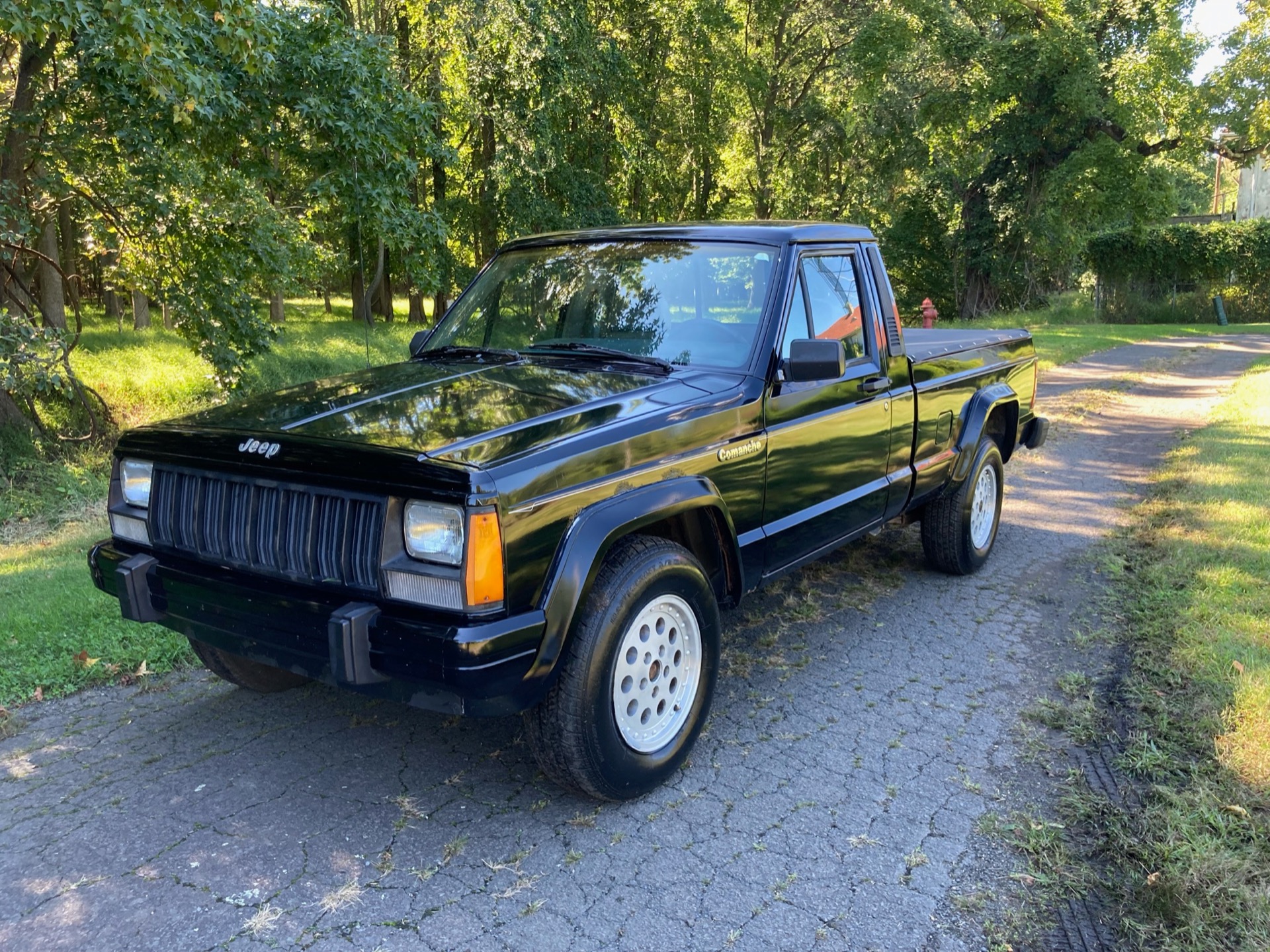 Black Jeep Comanche