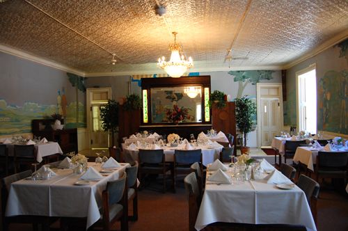 St James Hotel Dining Room, Cimarron, New Mexico