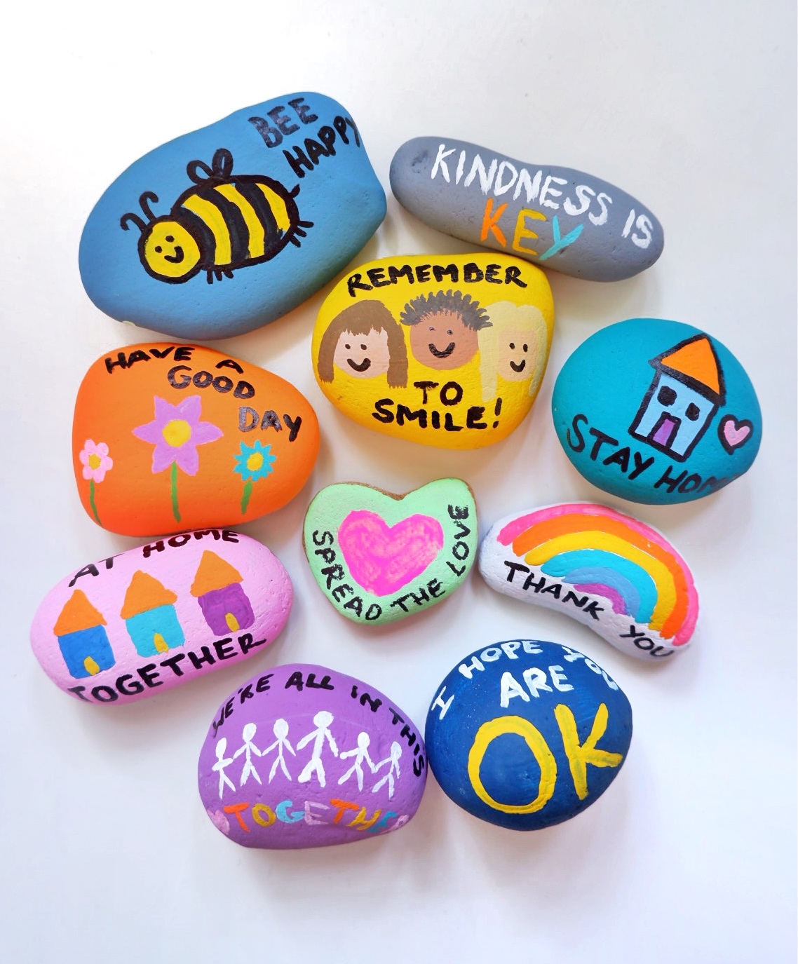 Main Flower Pot & Kindness Rock Painting | Lenawee District Library