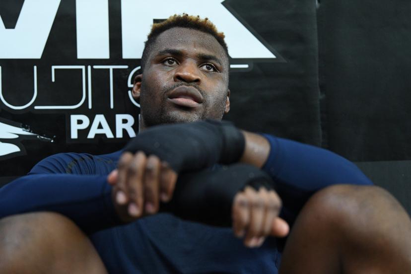 Francis Ngannou a fait part de sa grande douleur suite au décès de son enfant. (F. Faugère/L'Équipe)