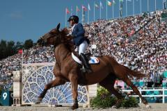 Julien Épaillard termine au pied du podium des JO de Paris. (P. Childs/Reuters)