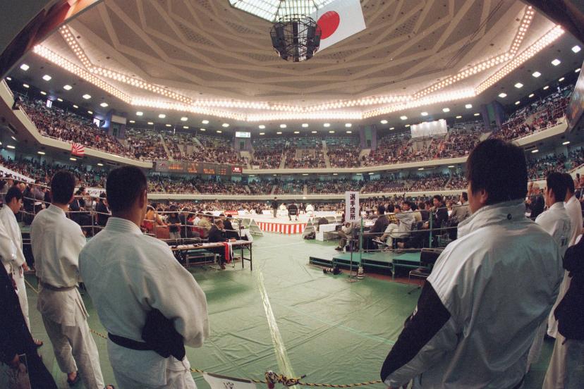 Le Zen Nihon, au Japon, est le tournoi du judo total avec une finale de huit minutes. (B. Fablet/L'Équipe)