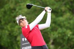 Nastasia Nadaud est sur le LET cette semaine pour le Wistron Ladies Open à Taïwan.  (J. Ekstromer/AFP)