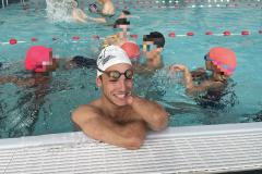 Théo Curin à Lunéville, programme Natation pour tous