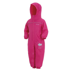 Combinaison pluie enfant - Puddle de Regatta - Rose