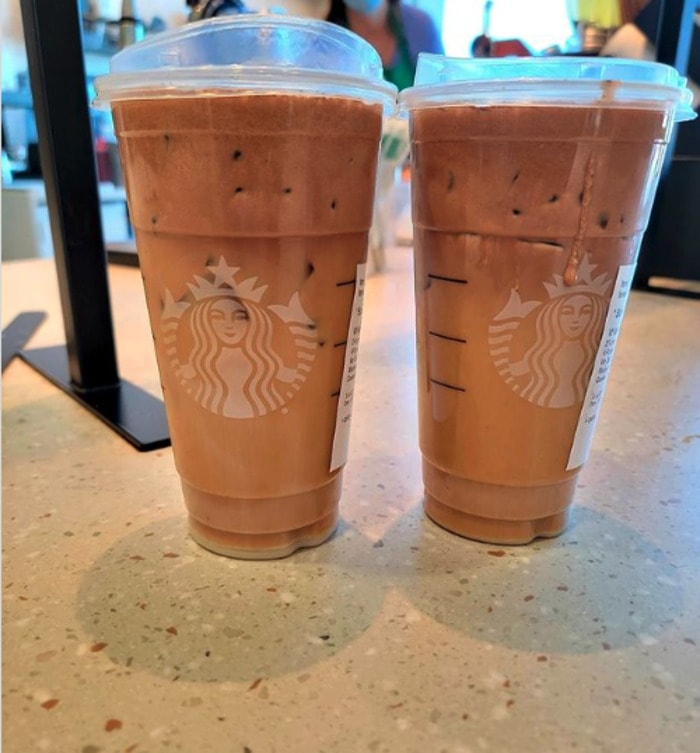 Starbucks Secret Menu Cold Brew - Cookies and Cream Cold Brew