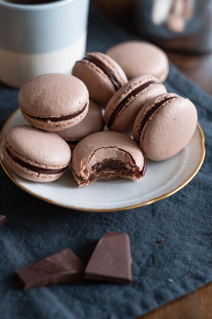 Trader Joe's Macarons - chocolate cookies