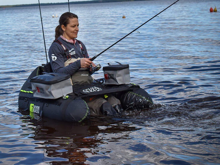 Illustration of the article Quel float tube pour la pêche au silure ?