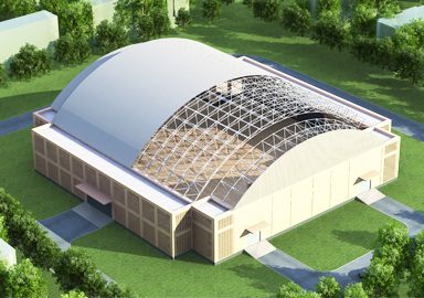 The Republic of Marshall Islands Stadium Roof