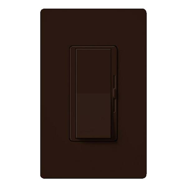 120 volt Brown Toggler Single-Pole / 3-Way LED / Incandescent Wall Dimmer Switch