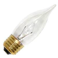 Westinghouse 25 watt 130 volt CA10 Medium Screw Base Clear