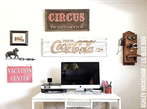 How to Make a Vintage Looking Wooden Sign