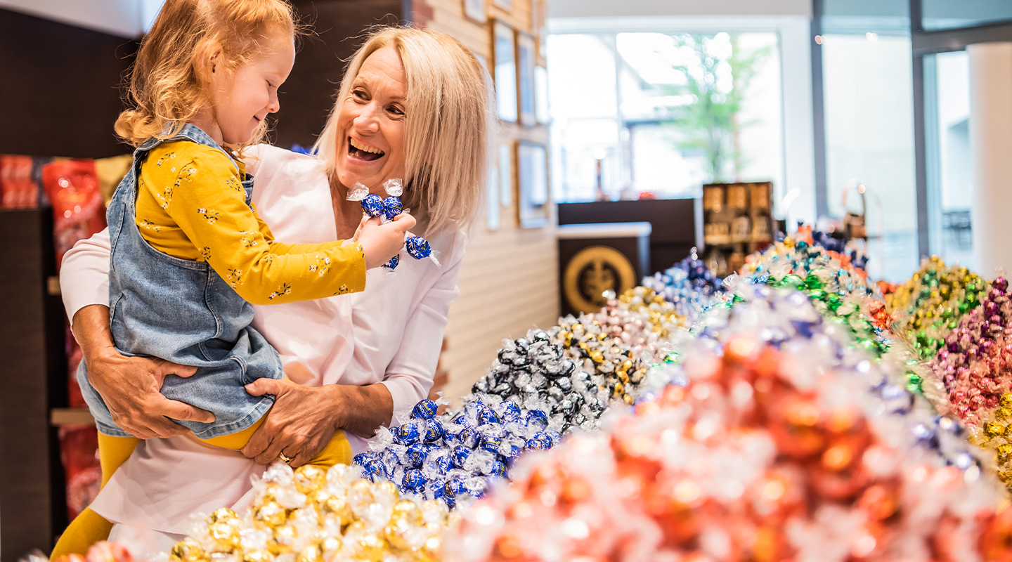 Biggest selection of Lindor chocolate for big and small