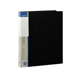 Art Portfolio Presentation Display Book, 24-pocket, Black