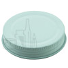 White Metal 58-400 Lid with standard plastisol liner (2250/cs)