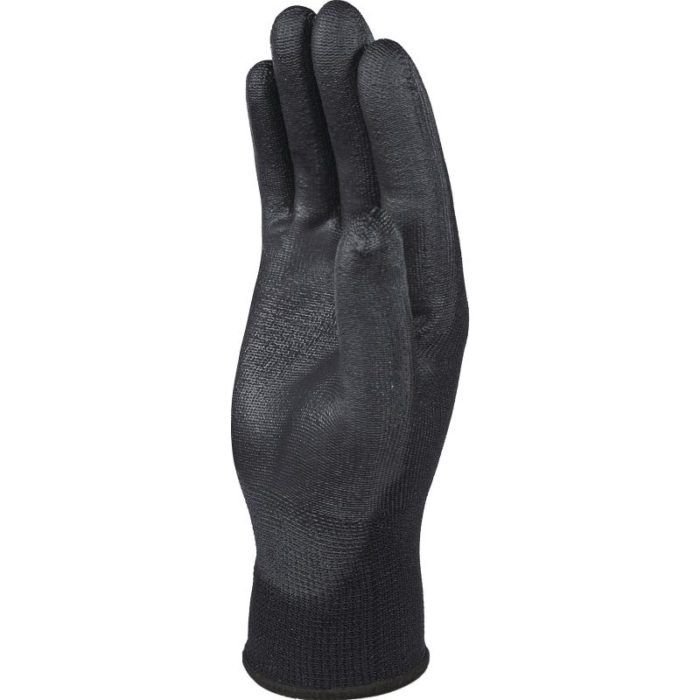 Delta Plus Black PU Coated Gloves - Image 2