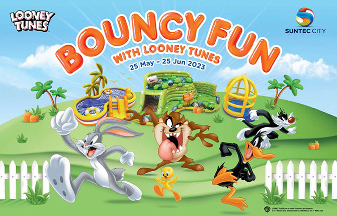 Bouncy Fun With Looney Tunes At Suntec City - Little Day Out