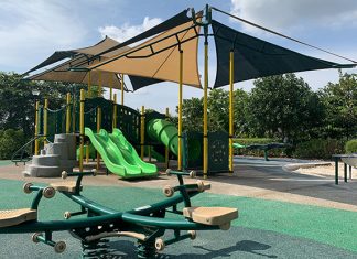 Sengkang Riverside Park Playground: Shaded Play Spot & Hedge Tunnel