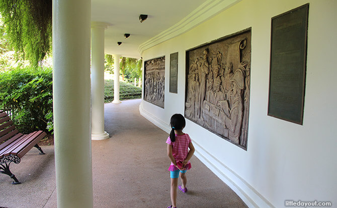 Faber Point’s Copper Murals, Mount Faber Park