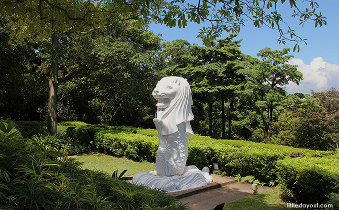 Mount Faber Park's Baby Merlion