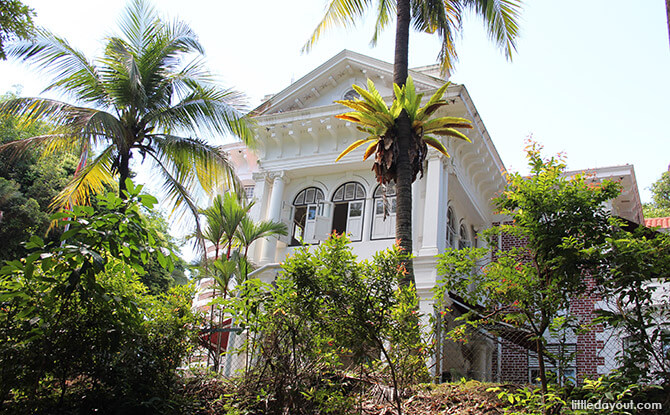 Danish Seamen’s Church also known as Golden Bell Mansion at Mount Faber Park