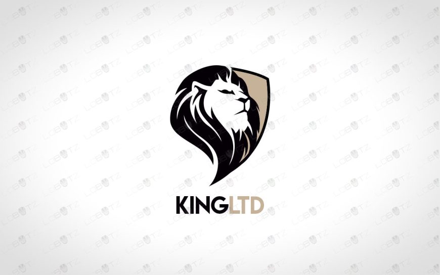 Majestic Lion Company Logo | Royal Lion Logo For Sale