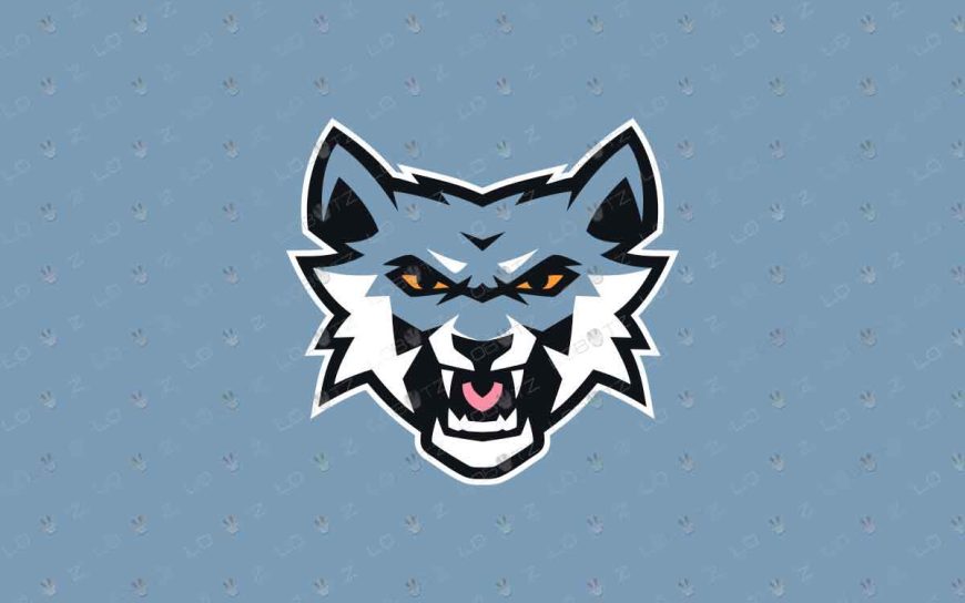 Premade Wolf Mascot Logo | Wolves Mascot Logo For Sale