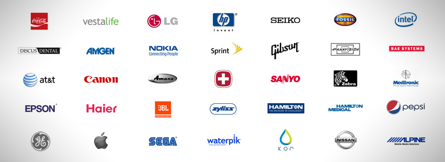 Consumer Electronics Company Logos