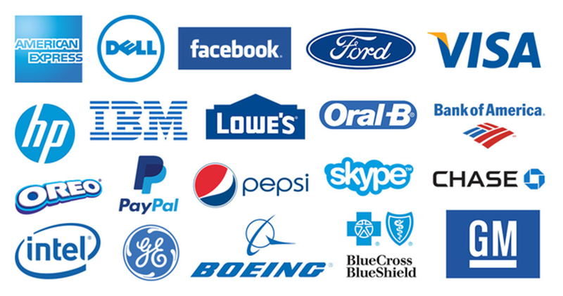 Blue Brand Logos