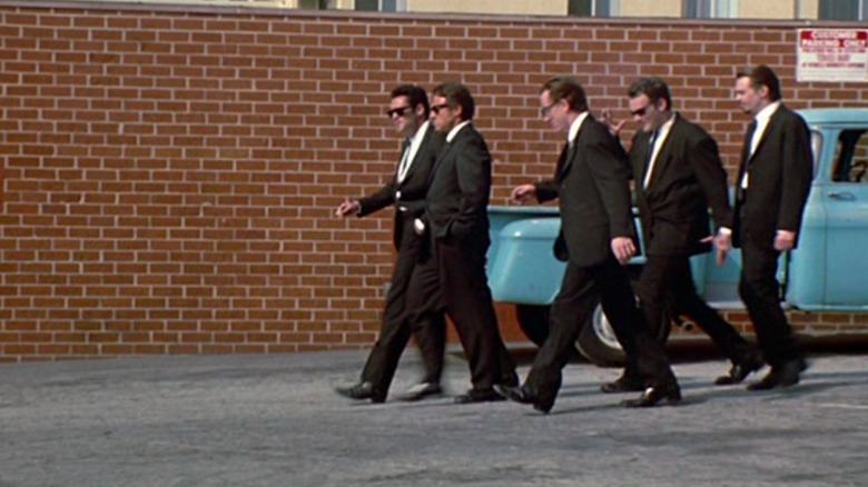 Reservoir Dogs gangsters walking