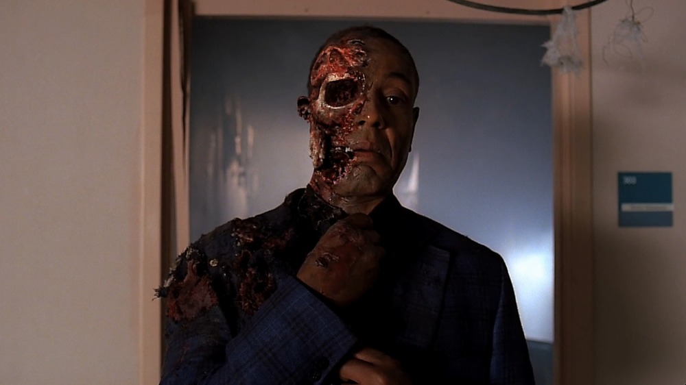 Gus Fring literally losing face in one of Breaking Bad's most shocking moments