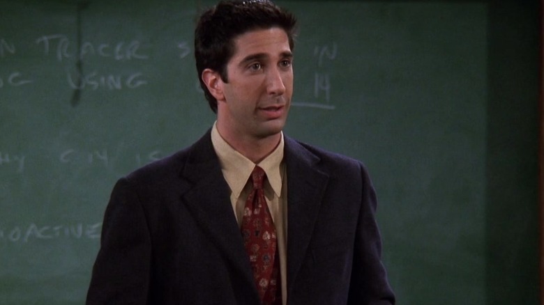 David Schwimmer Ross Geller chalkboard