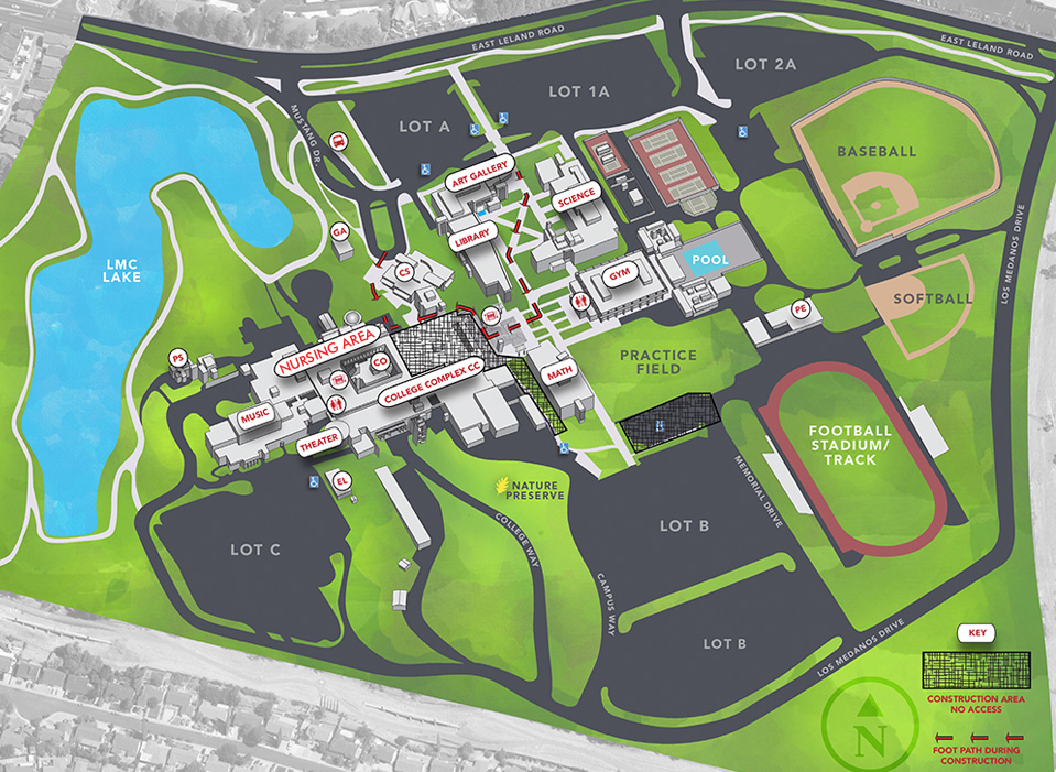 Los Medanos College Campus Map - Europe Mountains Map