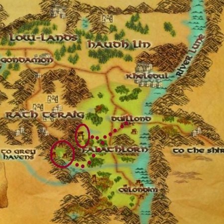 LOTRO Maps Ered Luin