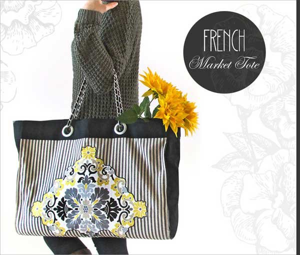 French Market Tote Bag