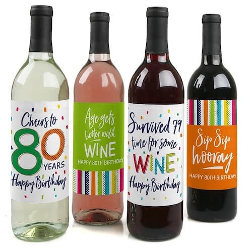 Wine Bottle Label Stickers